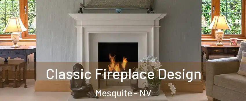  Classic Fireplace Design Mesquite - NV