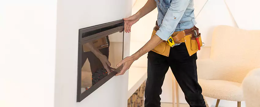 Metal Fireplace Installation in Mesquite, Nevada