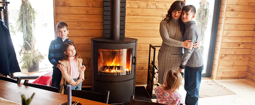 Morso Cast Iron Fireplace Insert Installation in Mesquite, Nevada