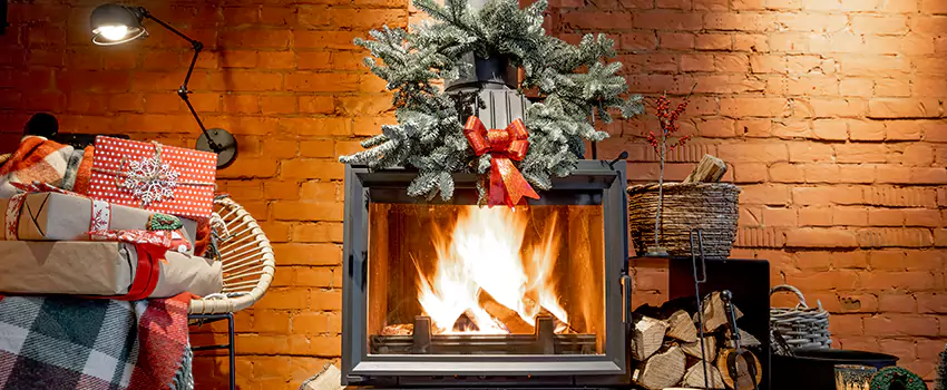 Travis Industries Linear Gas Fireplace Installation in Mesquite, Nevada