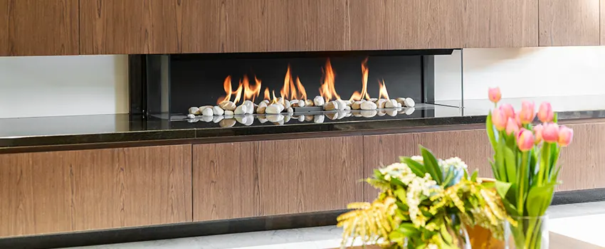 Double-height Fireplace Design Refurbishment in Mesquite, Nevada